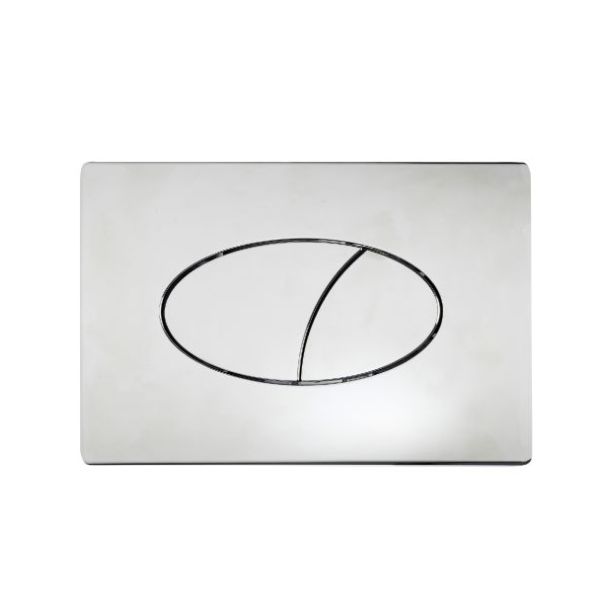 Dual Flush Chrome Plate