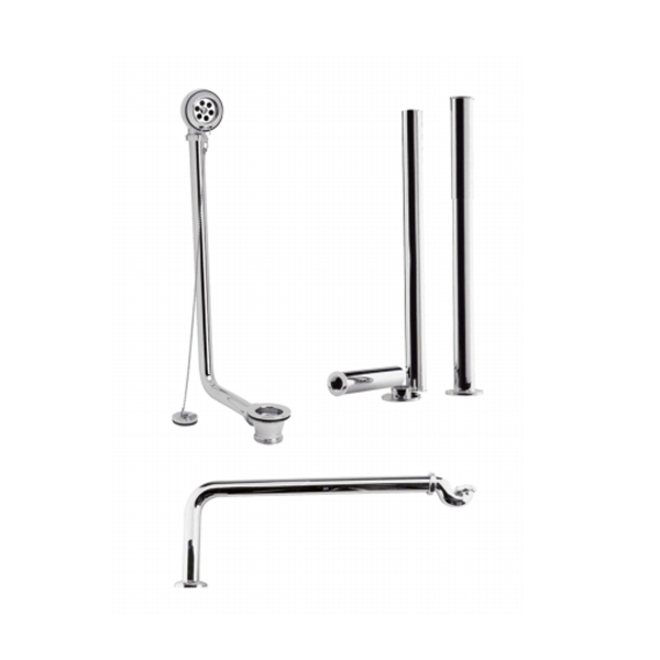 Folio Chrome Roll Top Bath Pack