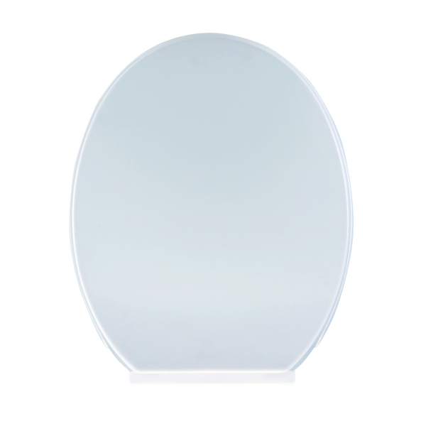 Standard Soft Close Light Weight White Toilet Seat